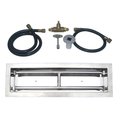 Sleep Ez 30 in. Stainless Steel Drop-In Rectangular Burner Kit, Natural Gas SL2646347